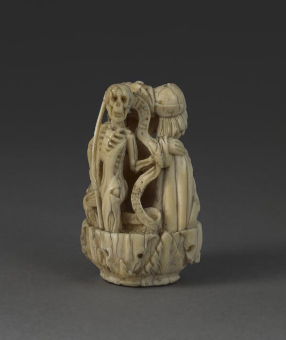 Rosary bead, 2 faces (chapelet)