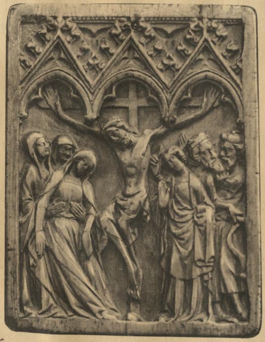 Panel, 3 arches across, 1 register (plaquette, frise d'arcatures)