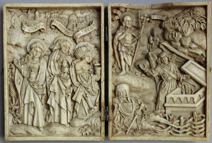 Diptych, 1 register (plaquettes) (Front)