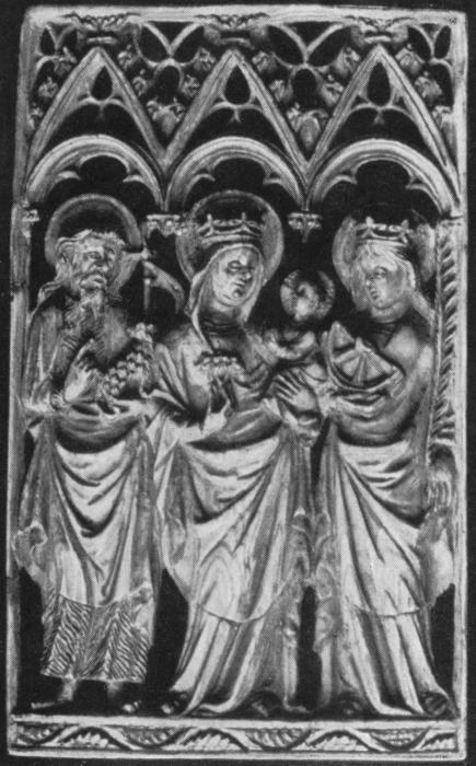 Openwork panel, 1 register, 3 arches across (frise d'arcatures; plaquette ajourée) (Front)