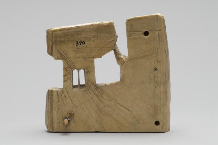 Gabled triptych, 3 registers (Back)