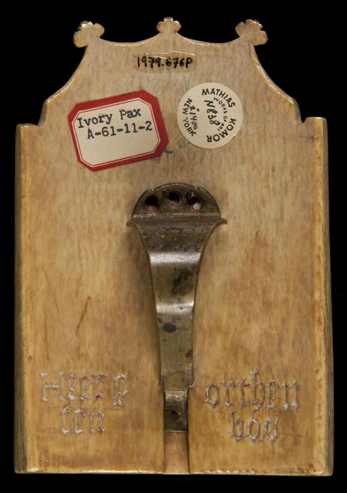 Pax (baiser de paix) (Back)