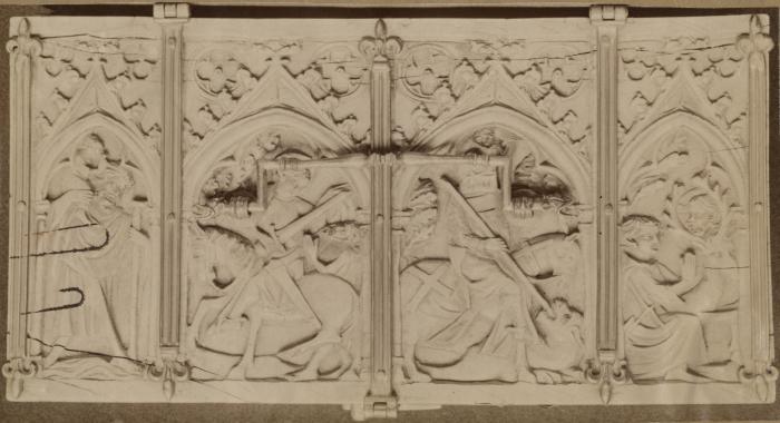 Casket (coffret; frise d'arcatures) (Lid)