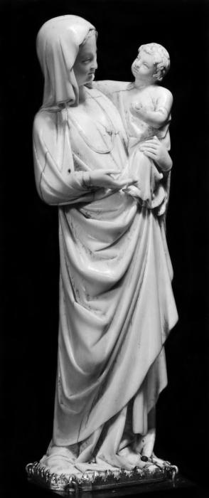Statuette; known as 'Notre-Dame de Groeninghe' (Front)
