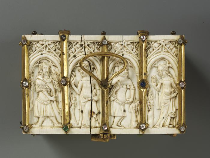 Casket (coffret; frise d'arcatures) (Lid)