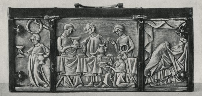 Casket, with arches (coffret; frise d'arcatures) (Back)