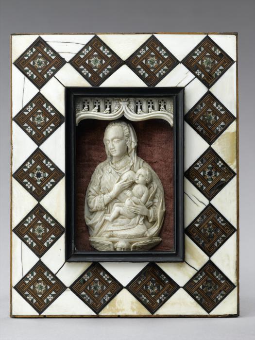 Openwork panel, 1 ogee arch across (plaque ajourée) (Front)