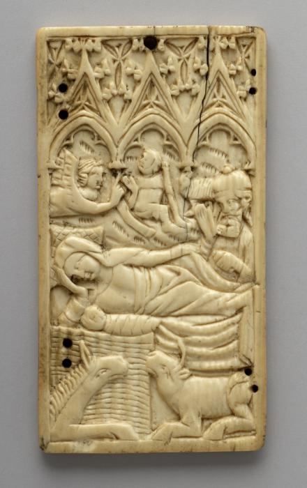 Writing tablet, 1 register, 3 arches (plaquette; frise d'arcatures; tablette à écrire) (Front)