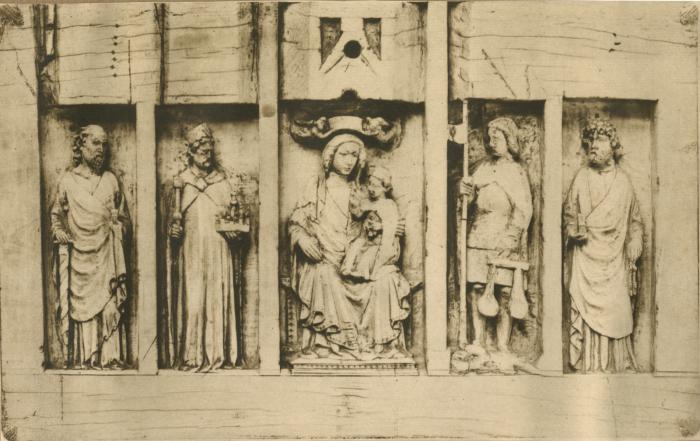 Unfinished panel, 1 register (Front)