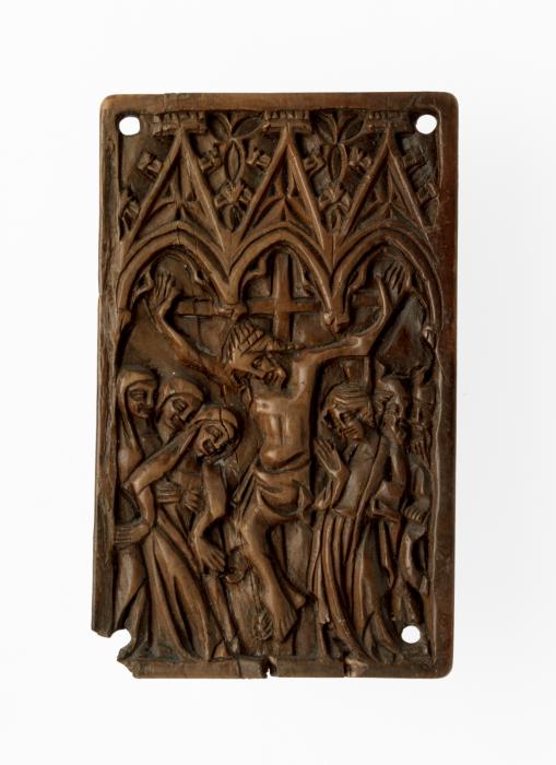 Panel, 1 register, 3 arches across (plaquette) (Front)