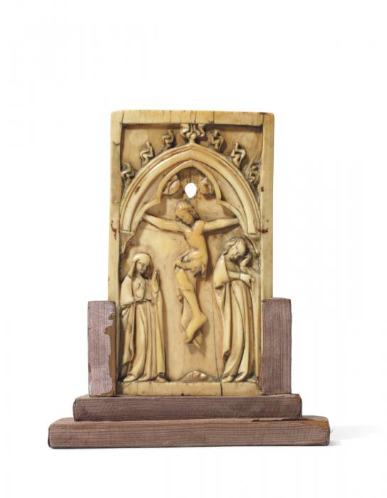 Panel (pax), 1 register, 1 arch across (plaquette; baiser de paix) (Front)