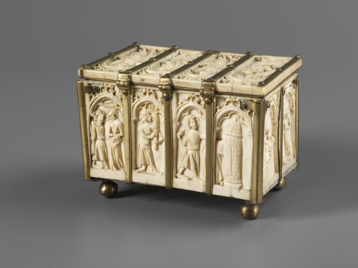 Casket (coffret; frise d'arcatures) (Back)