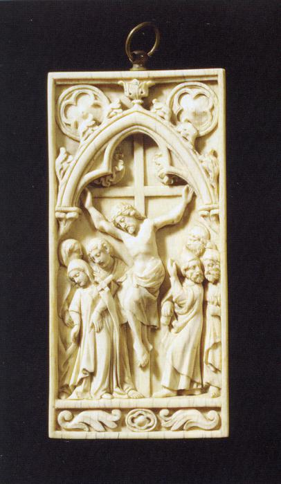 Panel, 1 register, 1 arch across (plaquette) (Fron)