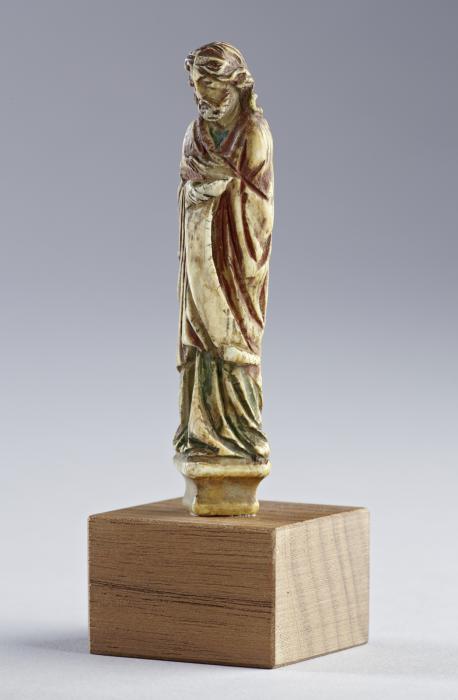 Knife handle or handle of a hair parter (gravoir) (Front, left)