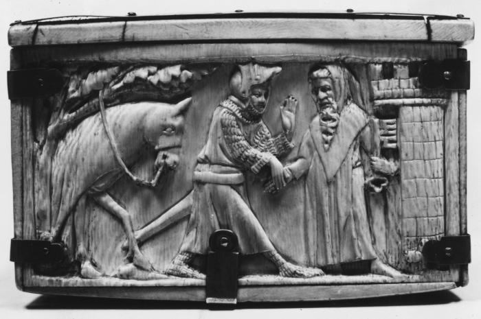 Casket (coffret) (End, left)