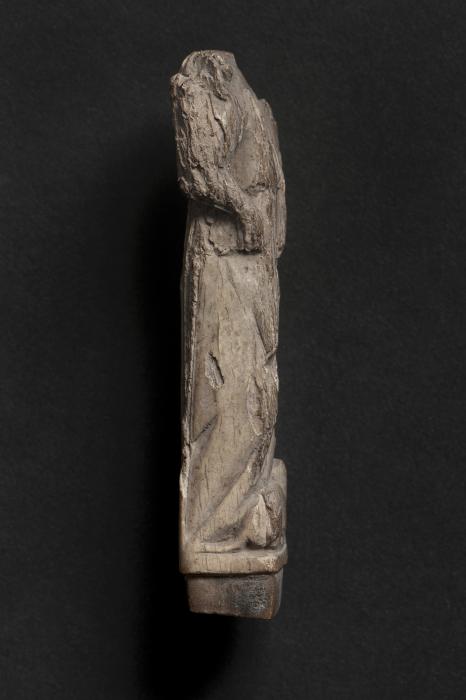 Hair parter (gravoir) or knife handle (manche de couteau) (Side)
