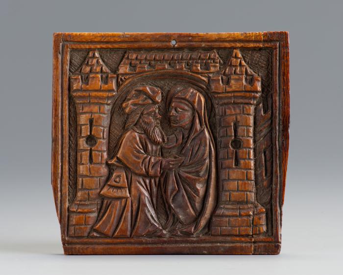 Panel (fragment of a box or tabernacle), 1 register (plaquette) (Front)