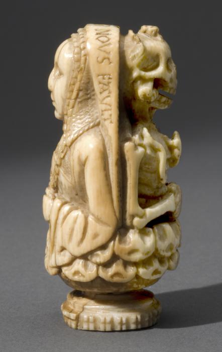 Rosary pendant, 2 faces (chapelet)