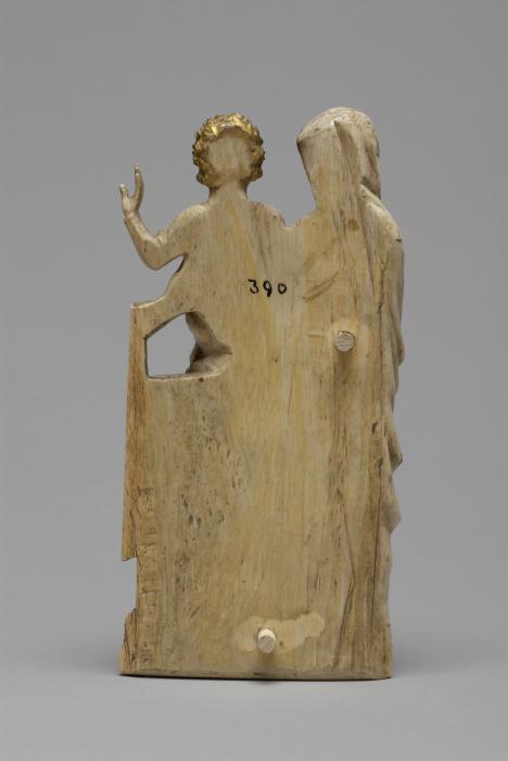 Gabled triptych, 3 registers (Back)