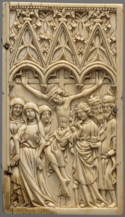 Box for goldsmith scales and weights, 1 register, 3 arches across (boîte à poids et à balance; frise d'arcatures) (Bottom)