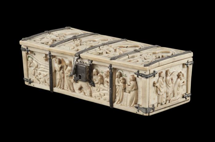Casket, with arches (coffret; frise d'arcatures) (Front)