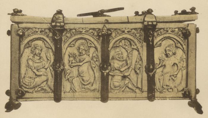 Casket (coffret; frise d'arcatures) (Body, back)