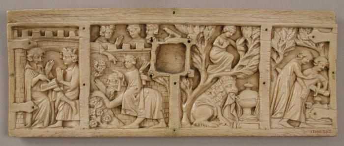 Panel (fragment of a casket; front) (Front)