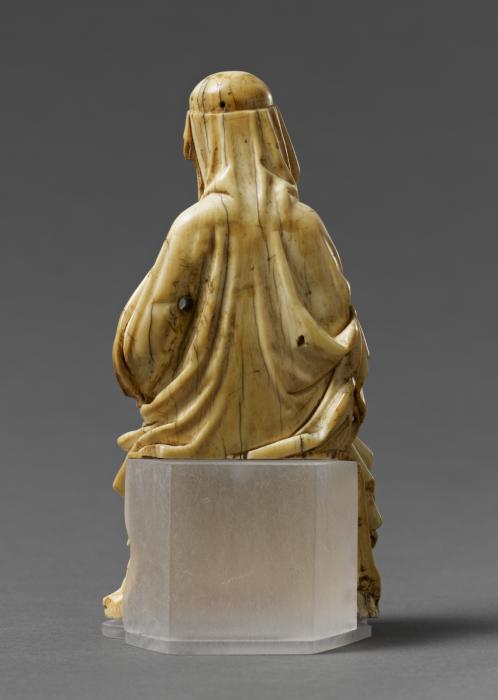 Statuette; known as the Marcigny Virgin and Child (Vierge de Marcigny) (Back)