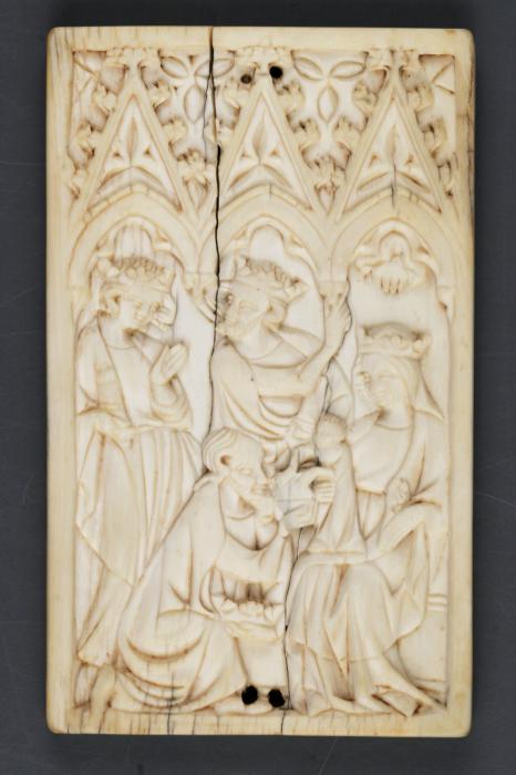 Writing tablet, 1 register, 3 arches across (plaquette; frise d'arcatures; tablette à écrire) (Front)