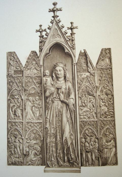 Gabled polyptych (tabernacle) (Front)