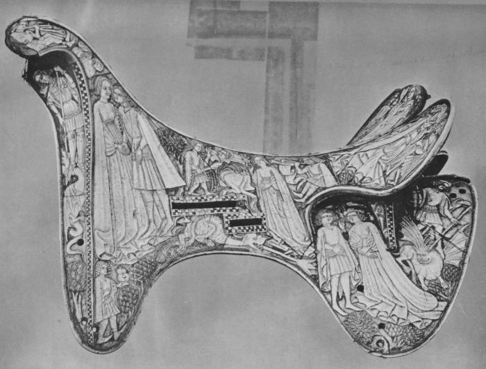 Saddle (selle); so-called Trivulzio saddle (Left side)