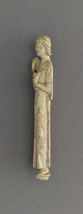 Hair parter (gravoir) or knife handle (manche de couteau) (Side)