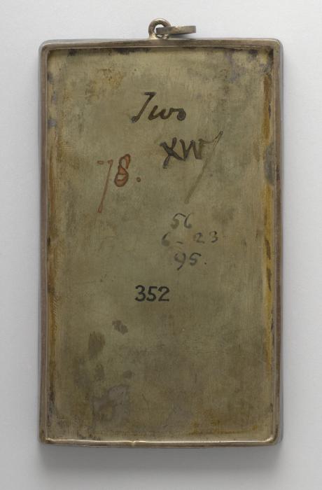 Writing tablets, 1 register, 3 arches across (plaquette; frise d'arcatures; tablettes à écrire) (Back)