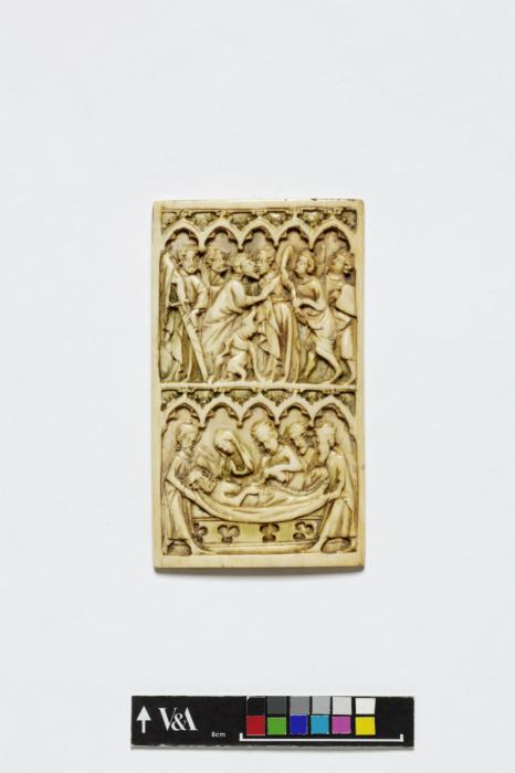 Writing tablet, 2 registers, 5 arches across (frise d'arcatures; tablette à écrire) (Front)