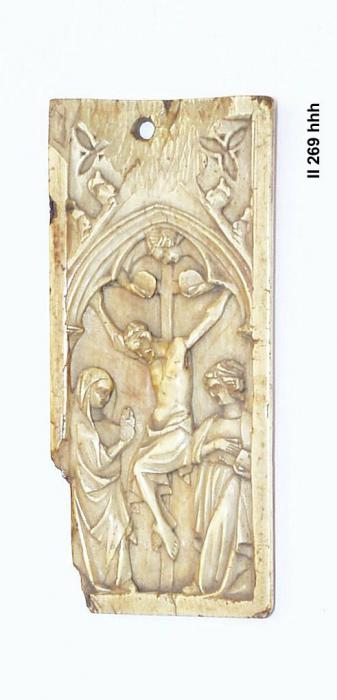 Panel, 1 register, 1 arch across (plaquette) (Front)