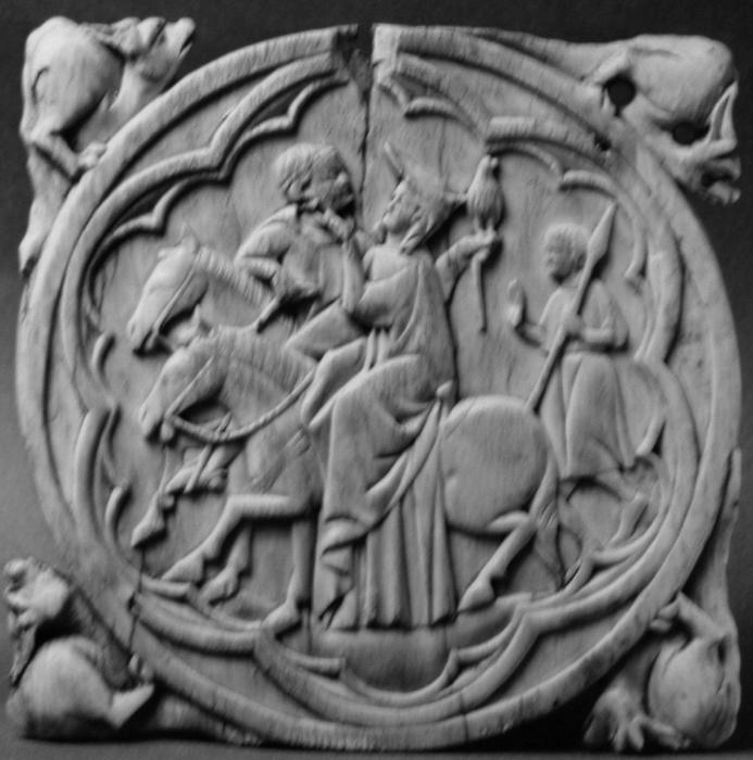 Mirror case, frame of 6 lobes (valve de miroir) (Front)
