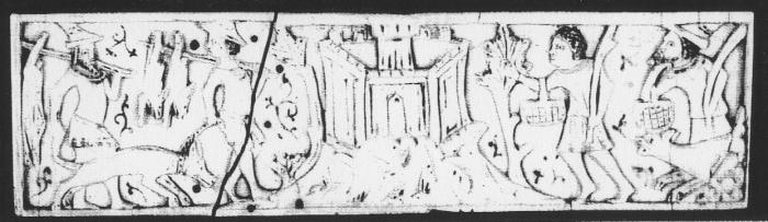Fragments of a comb (peigne double) (Panel 1)