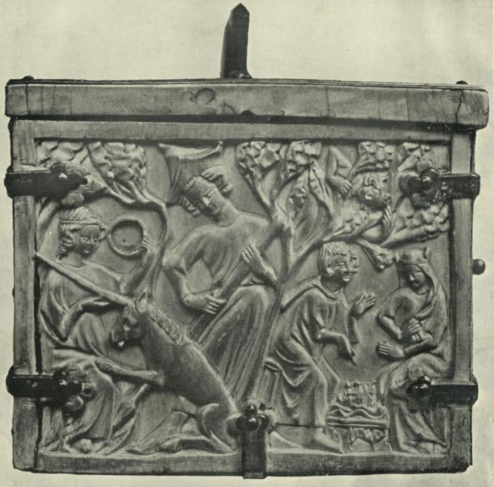 Casket (coffret) (End, left)
