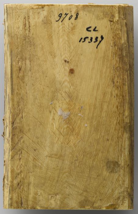 Panel, 1 register (plaquette) (Back)
