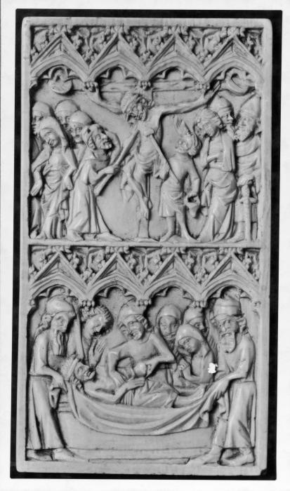 Writing tablet, 2 registers, 4 arches across (frise d'arcatures; tablette à écrire) (Front)