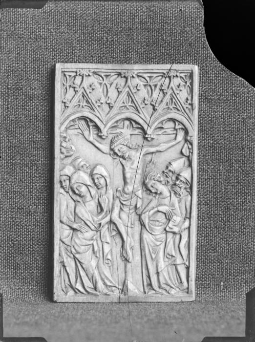 Writing tablet, 1 register, 3 arches across (frise d'arcatures; plaquette; tablette à écrire) (Front)