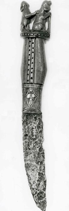 Knife handle (manche de couteau) (Side)