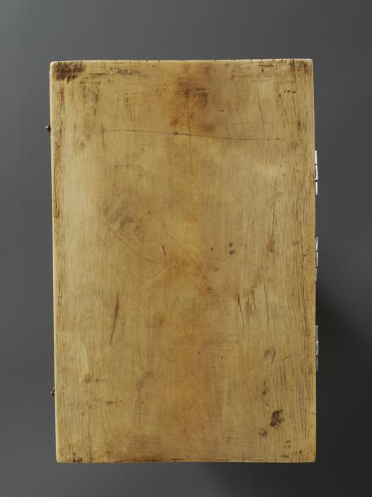 Diptych, 2 registers, 3 arches across (frise d'arcatures) (Wing, right, back)