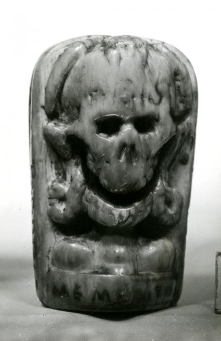 Rosary bead, 2 faces (chapelet) (Side 2)