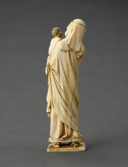 Statuette; known as the Timbal Virgin (Vierge Timbal) (Back)