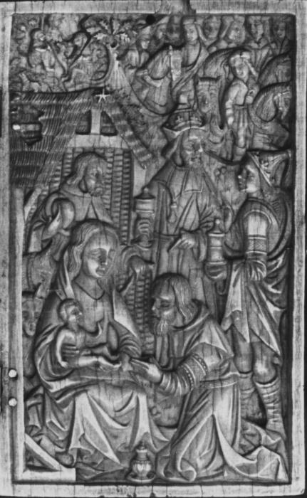 Diptych, 1 register (plaquettes) (Wing, right)