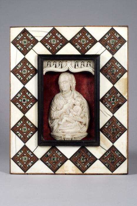 Openwork panel, 1 ogee arch across (plaque ajourée) (Front)