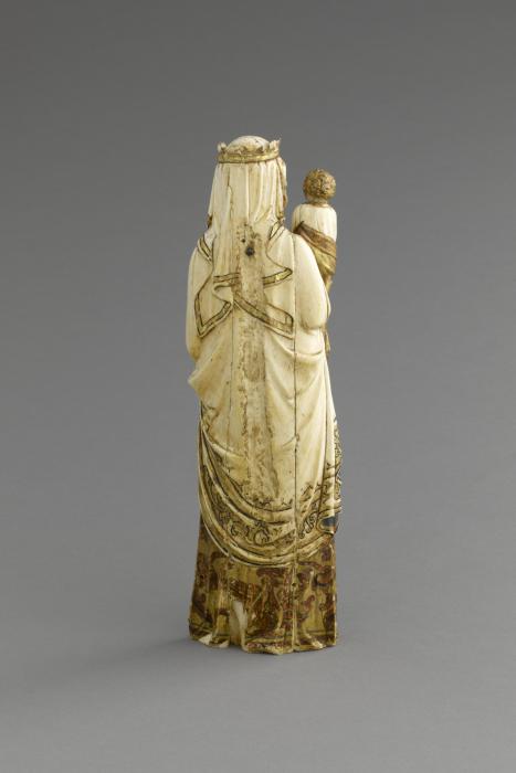 Gabled polyptych (tabernacle) (Back)