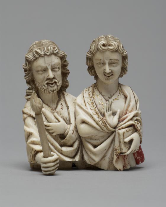 Gabled triptych, 3 registers (Front)
