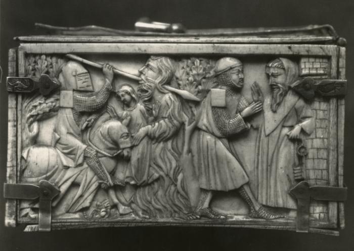 Casket of Queen Jadgwiga of Poland (coffret) (End, right)